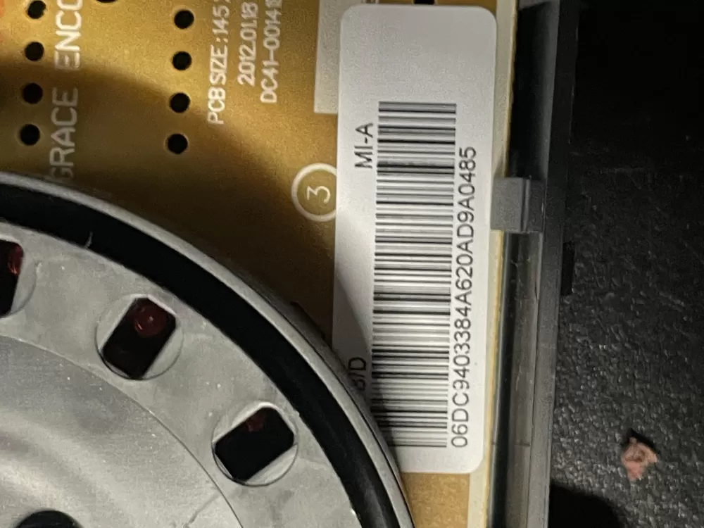 Samsung DC94 03384A Washer Control Board AZ15888 | WMV279