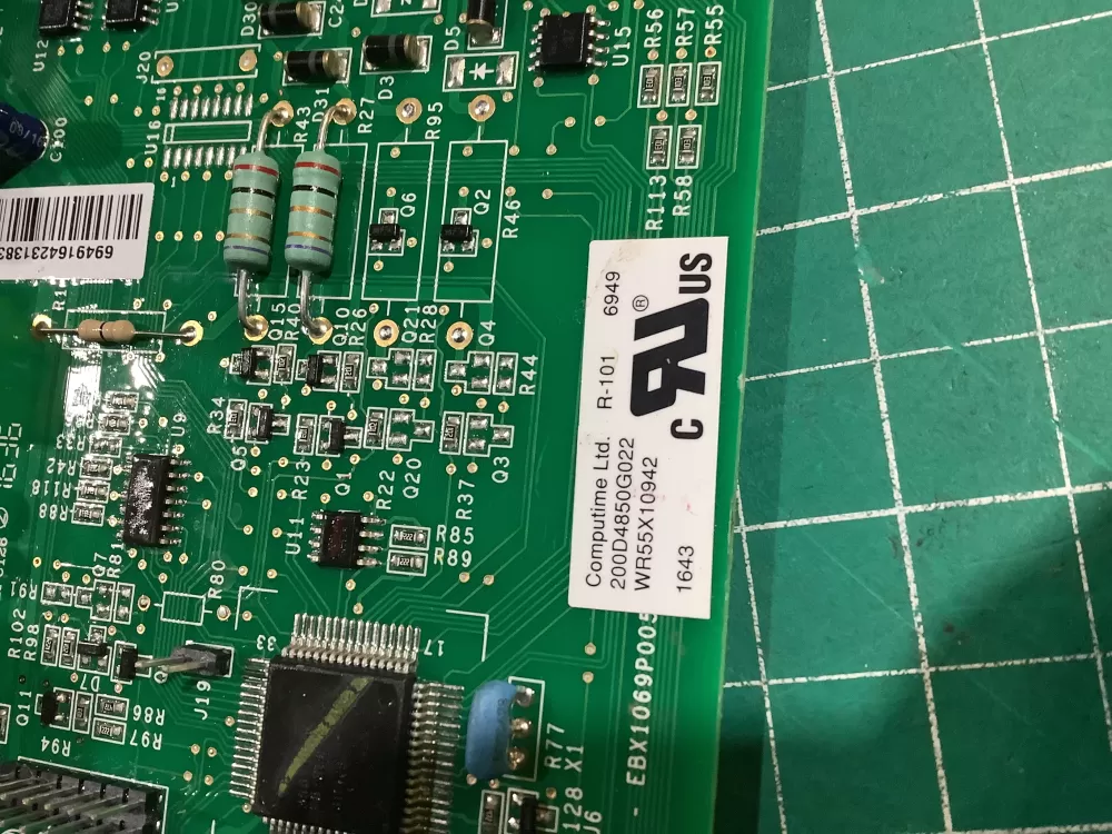 GE 200D6221G028 EBX1110P002 Refrigerator Control Board AZ148987 | NR2490