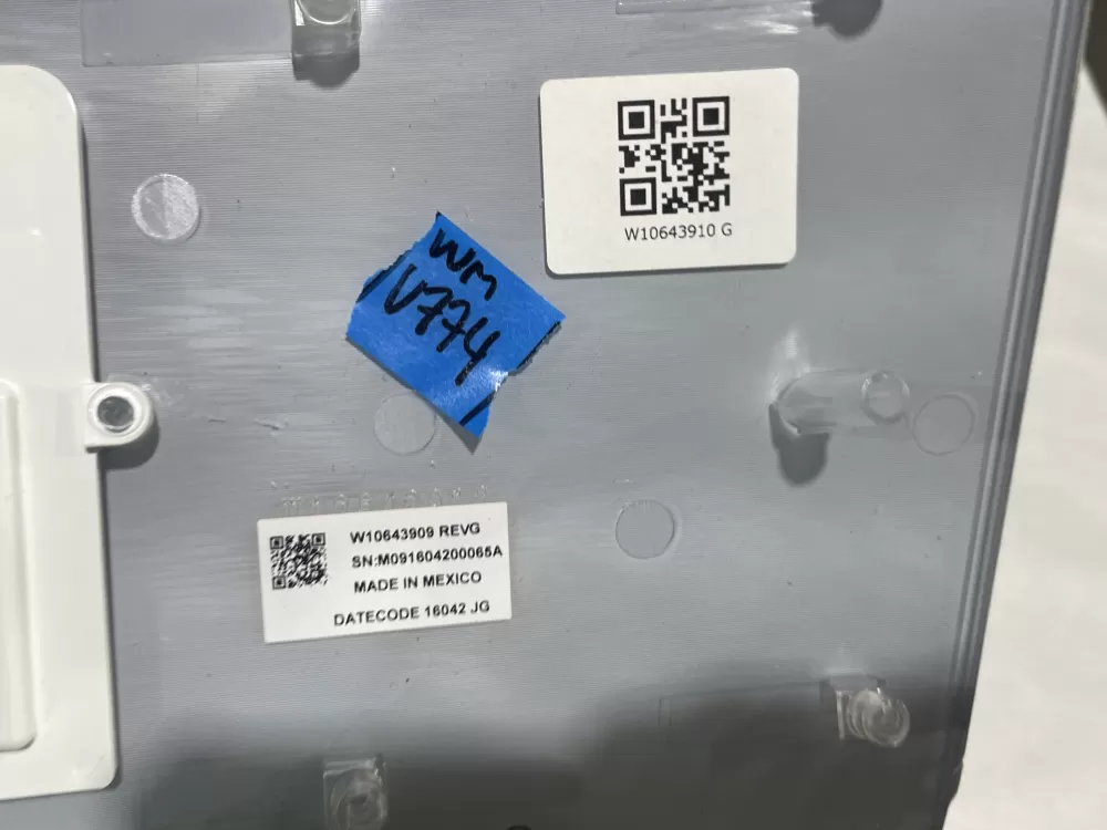 Kenmore Washer W10643909 Main Control Board AZ150323 | Wmv774