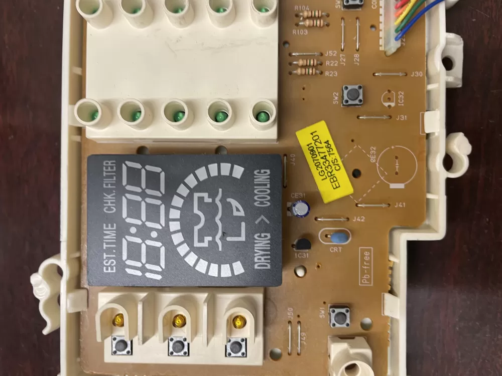 LG EAX32221201 EBR33477201 Dryer Control Board AZ34206 | KMV363