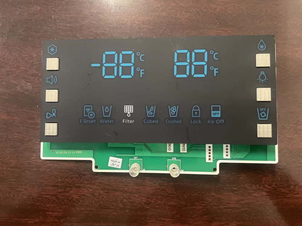 Samsung DA92-00649A Refrigerator Control Board Dispenser