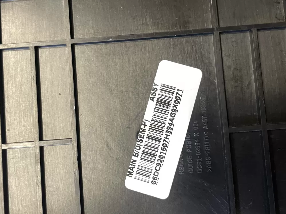 Samsung DC92 01607H DC9201607H Dryer Control Board Interface AZ202372 | Wmv820