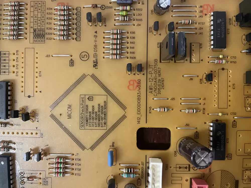 Samsung DA92 00384L DA9200384L Refrigerator Control Board AZ52210 | KM1900