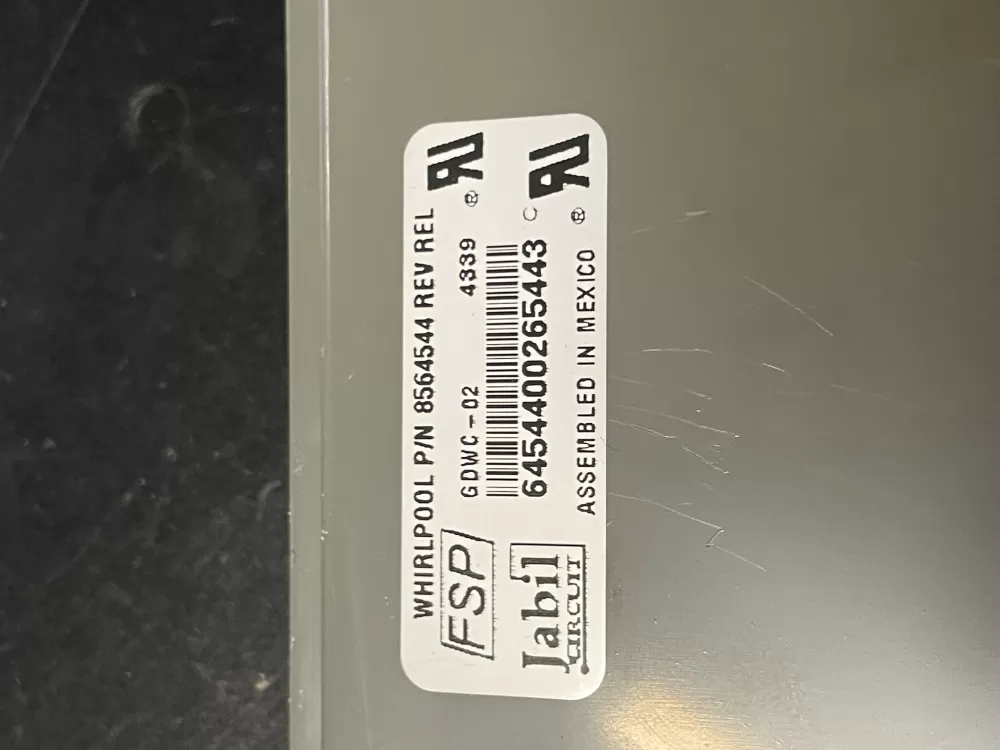 Whirlpool Wp8564547 8564547 Dishwasher Control Board AZ7766 | WM1024