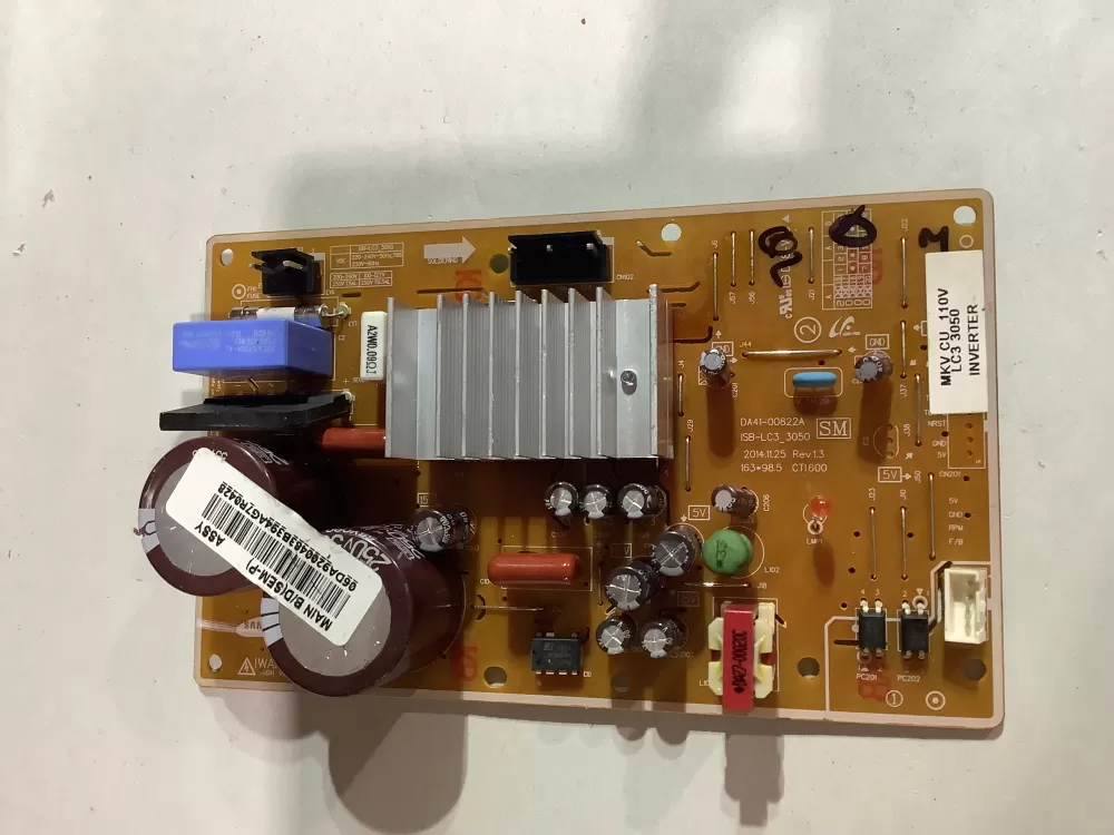 Samsung 00483b Da41 00822a Refrigerator Control Board Inverter AZ183598 | ZC2705