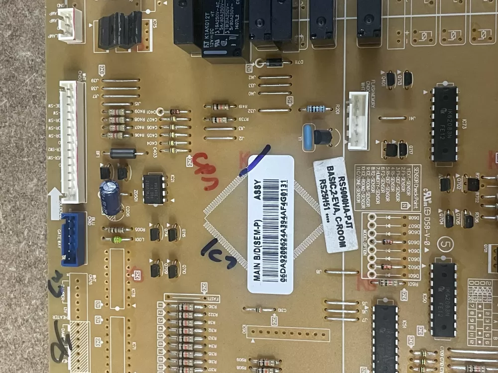 Samsung DA92 00624A DA9200624A Refrigerator Control Board AZ21743 | KM1215