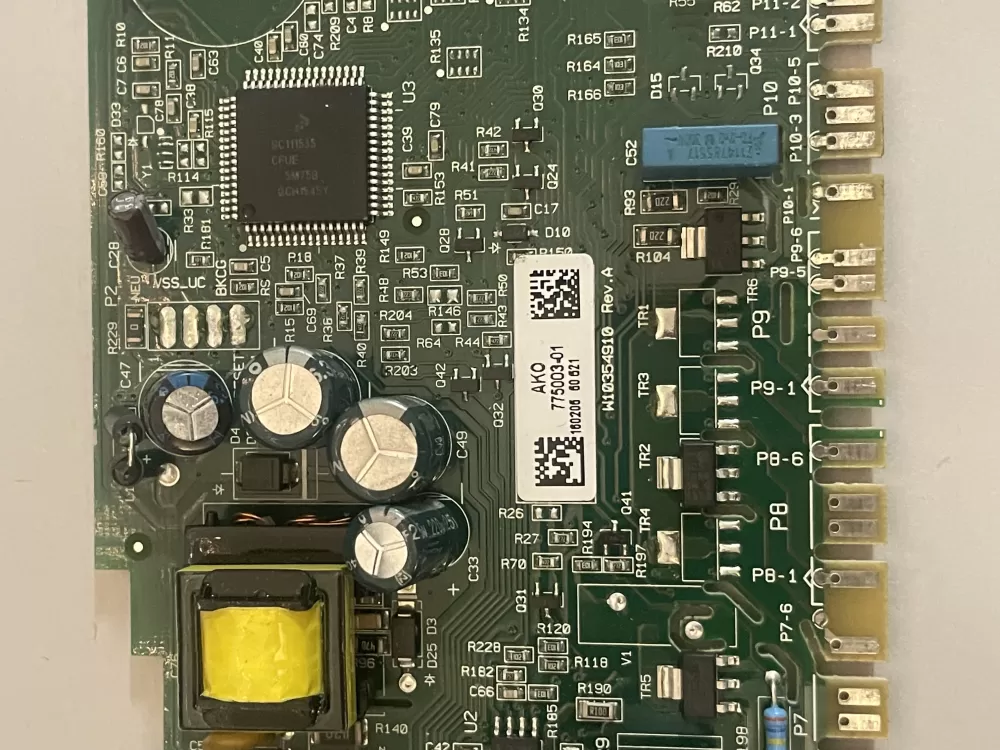 Whirlpool 762520-01 W10354910 Dishwasher Control Board AZ191766 | KM2642