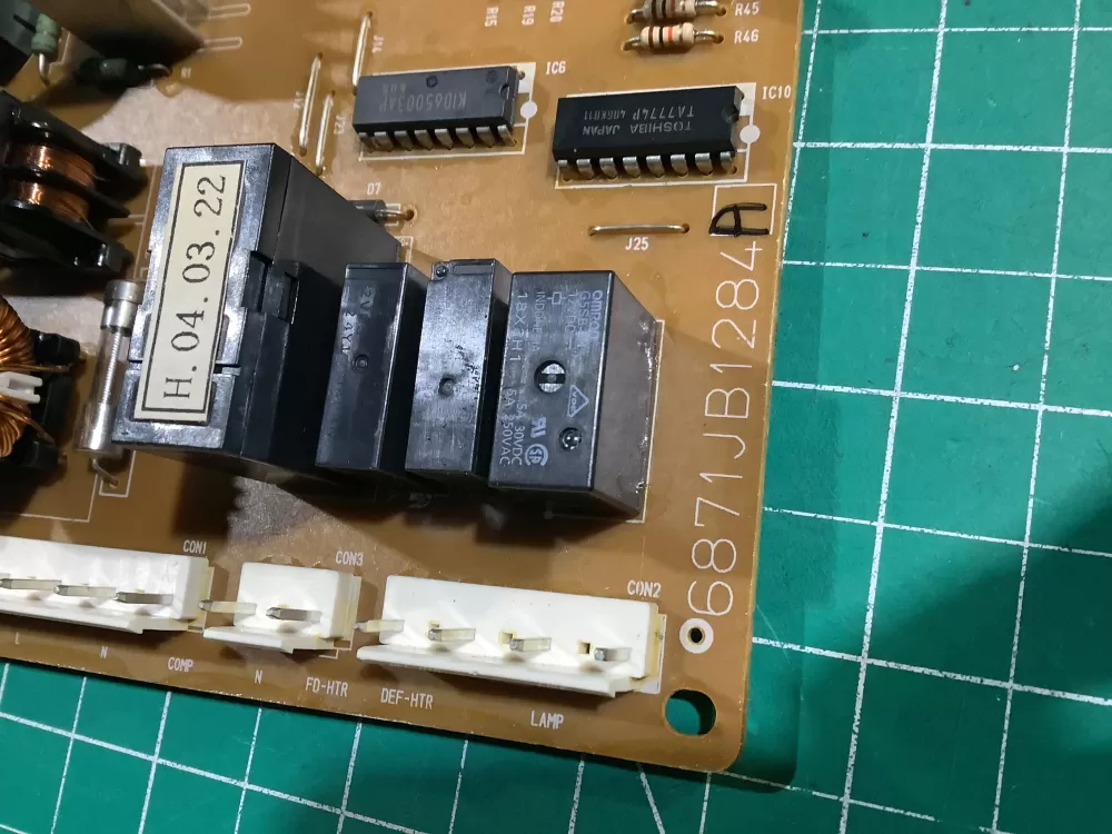 LG 6871JB1284A Refrigerator Control Board AZ146805 | NR2458