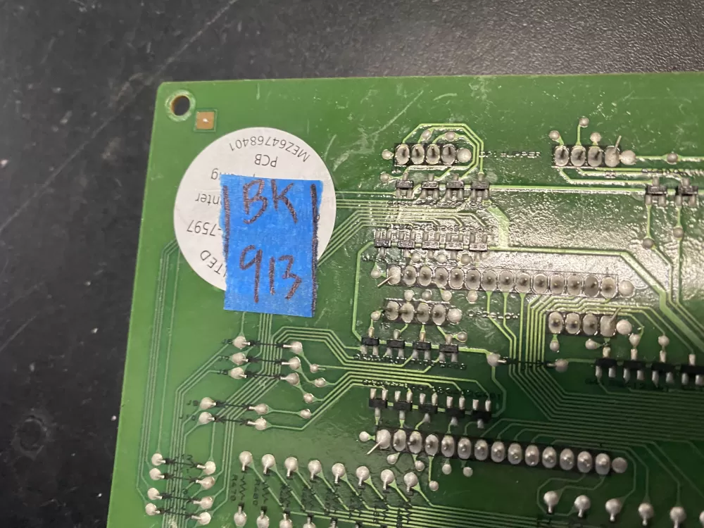 LG EBR72822801 Range Display Control Board AZ16620 | BK913