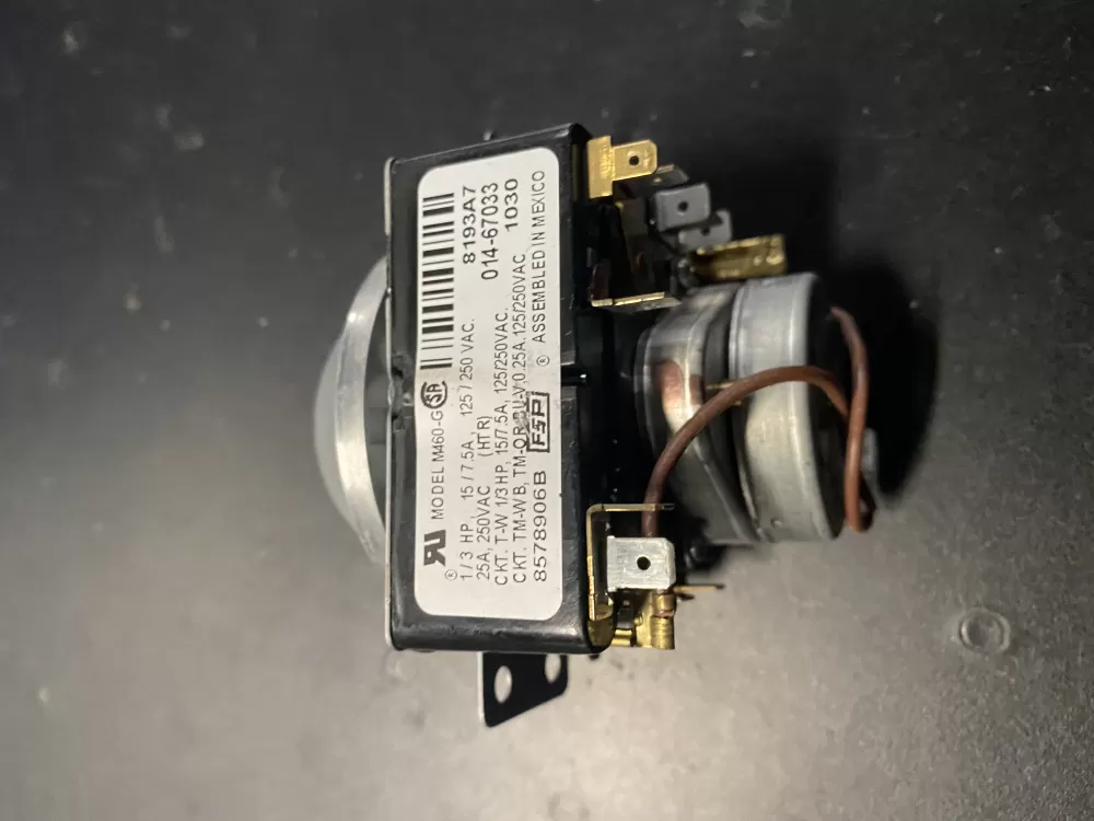 Whirlpool 8578906B PD00006074 WP8578906 8578906 1201611 AP3892592 PS1488213 EAP1488213 Dryer Timer