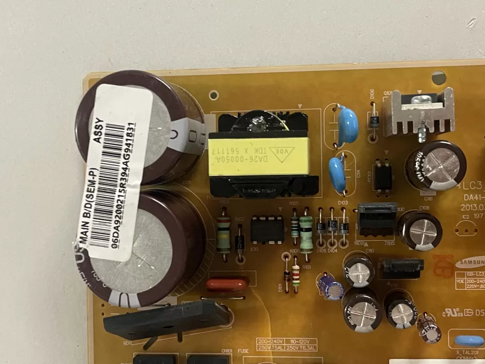 Samsung DA92-00215R Refrigerator Inverter Control Board AZ142050 | KM2389