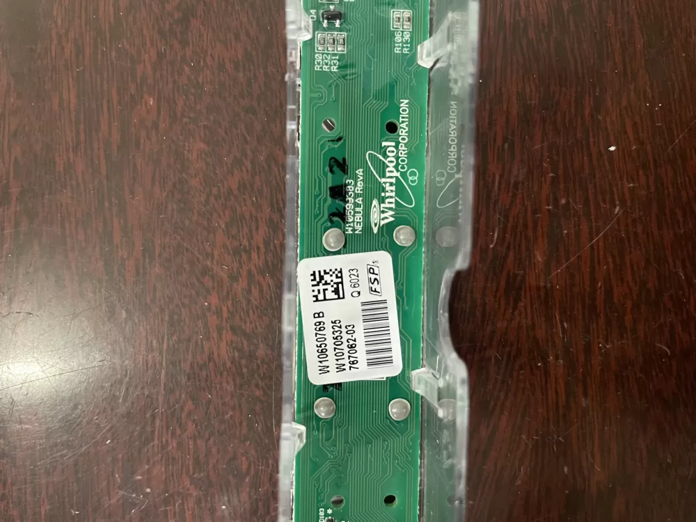 Whirlpool W10650769 Dishwasher Control Board AZ39195 | KM412