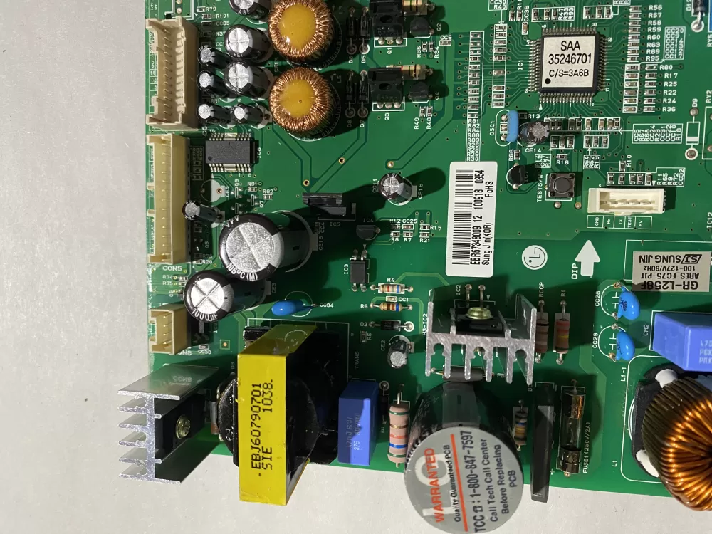 LG EBR67348009 Refrigerator Control Board AZ200275 | BK2800