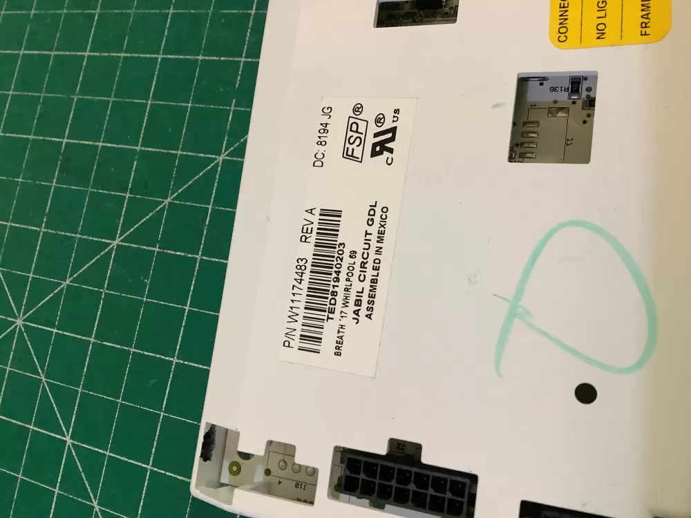 Whirlpool AP6339585 Refrigerator Dispenser Control Board AZ204195 | NR334