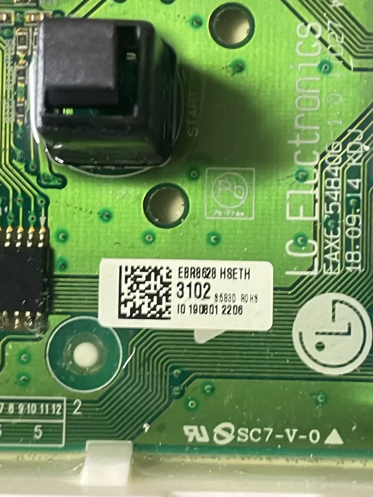 OEM LG Washer Control Board EBR86283102 AZ40911 | Wmv402