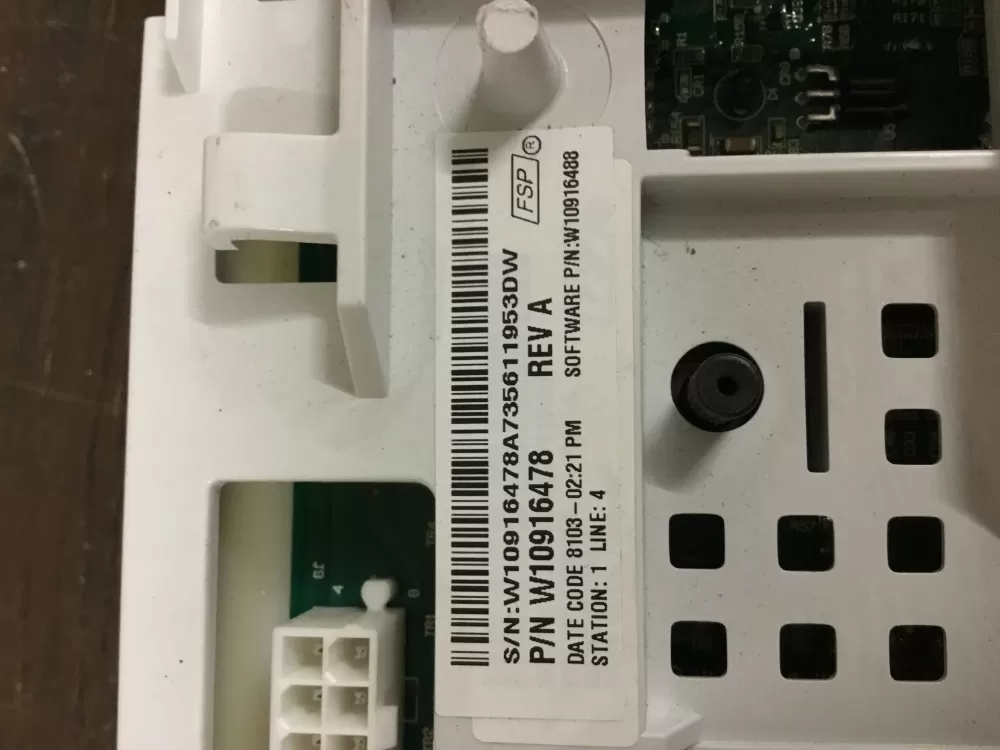 Whirlpool W10803586 W10841364 W10865064 Washer Control Board AZ33651 | NRV369