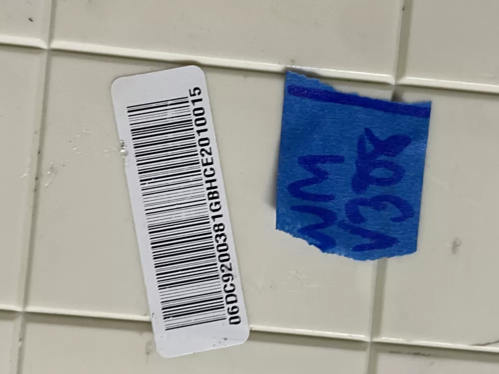 Maytag Samsung DC92 00381G DC41 00072B Washer Control Board AZ44215 | WMV388