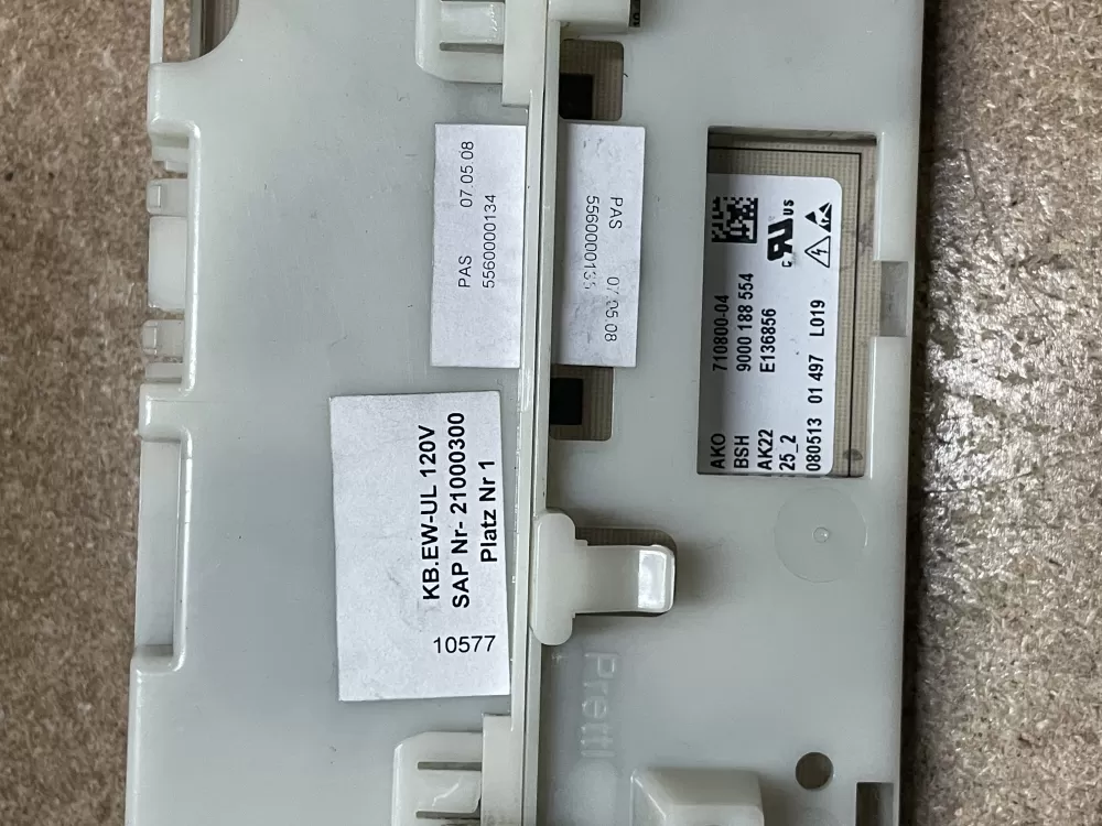 Bosch 9000188554 Dryer Control Board AZ13274 | KMV117