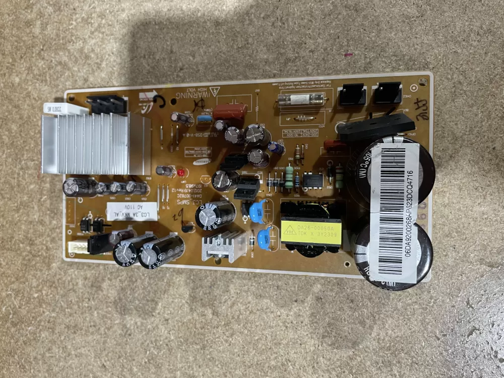 Samsung DA92-00268A DA92-00215B PS4168015 Refrigerator Inverter Control Board