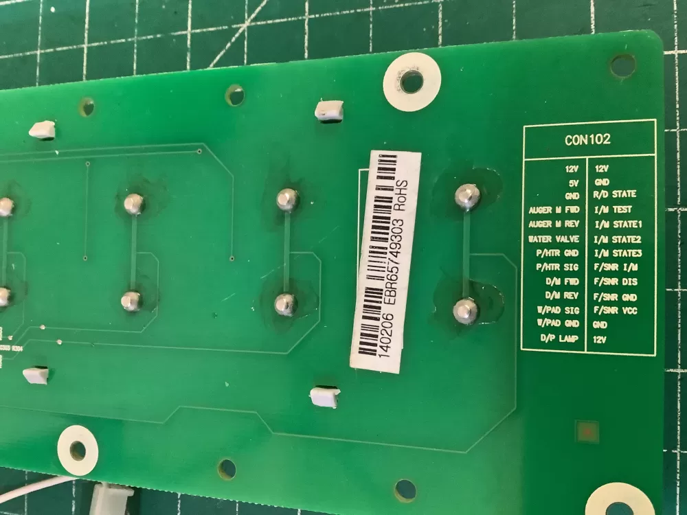 LG EBR65749303 Refrigerator Control Board Dispenser Panel AZ207399 | NRV914