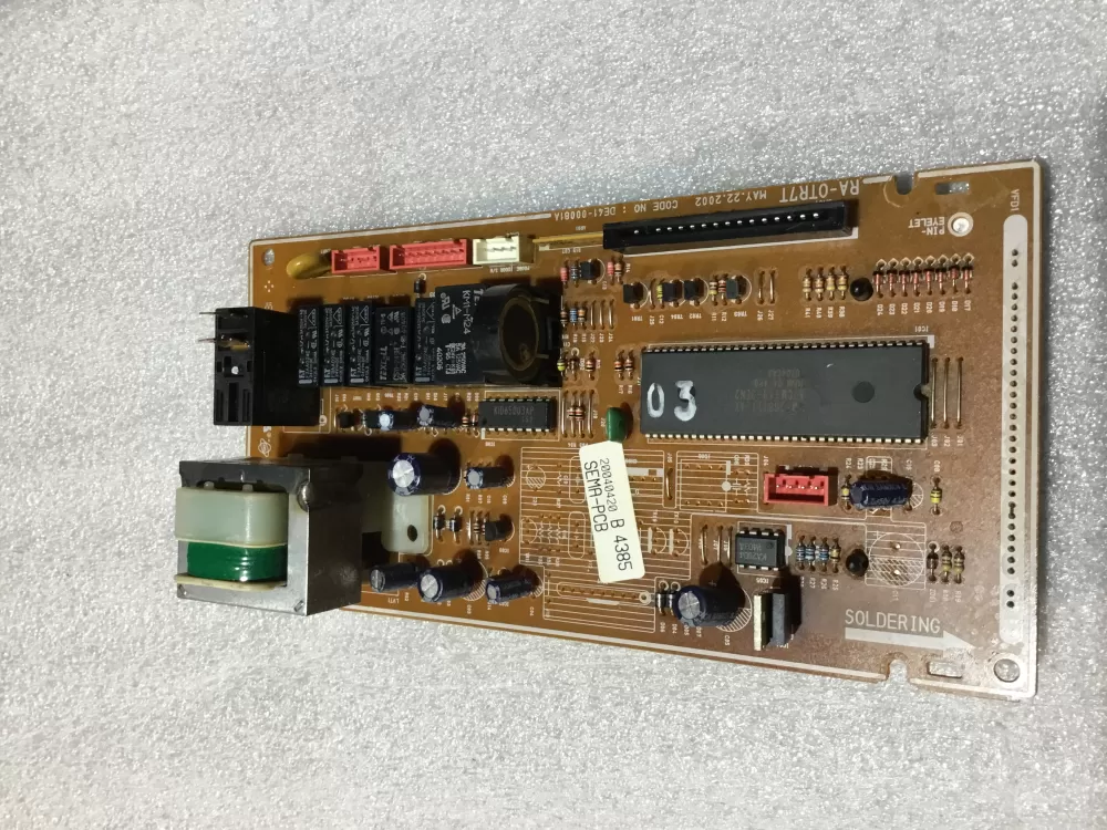 Samsung GE WB27X10508 AP3183982 911257 PS239652 RA-0TR7T-02 DE41-00081A Microwave Control Board