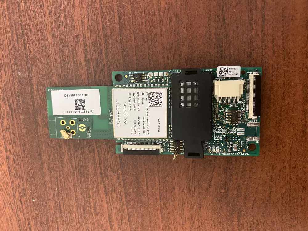 Whirlpool W11261889 Washer Or Dryer Bluetooth Control Board AZ40927 | BK1711