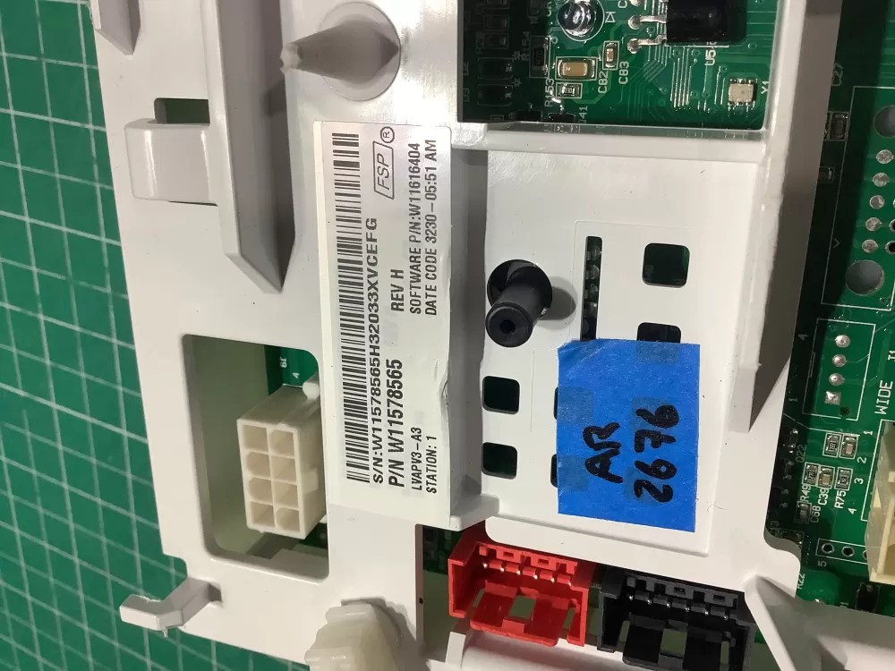 Whirlpool KitchenAid Roper W11578565 Washer Control Board AZ186964 | AR2675