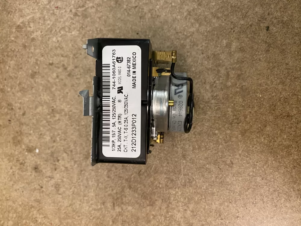 GE 212D1233P012 WE4M364 Dryer Timer