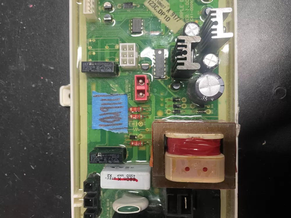 Samsung DC92-00123C Dryer Control Board AZ1523 | KM911