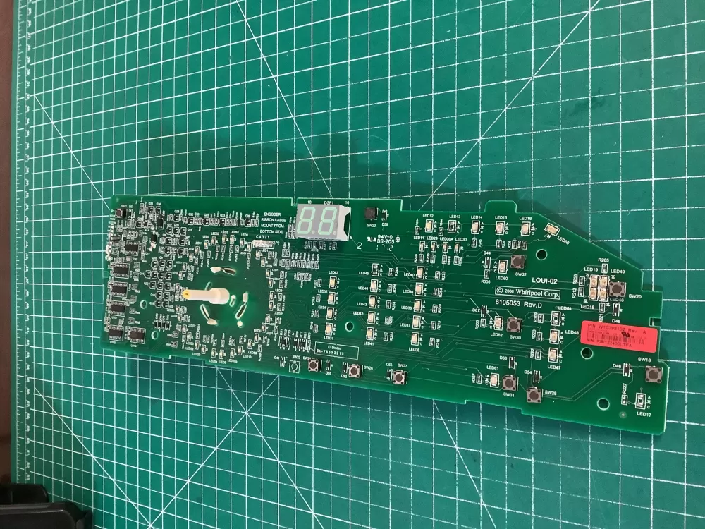 Whirlpool W10399102 WPW10394244 Washer Control Board