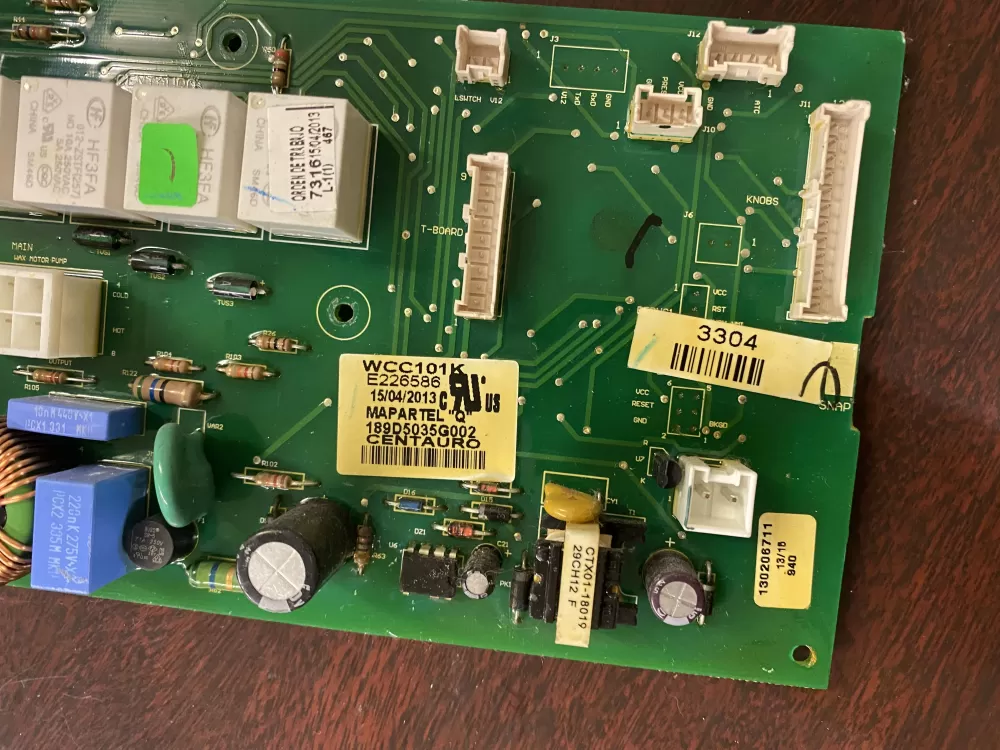 GE 189D5035G002 WH12X20274 Washer Control Board AZ35430 | BK1082
