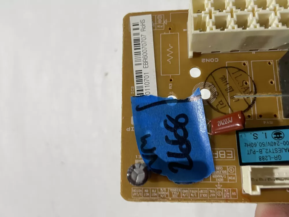 LG EBR60070703 EBR60070707 Refrigerator Power Control Board AZ186550 | Wm2668