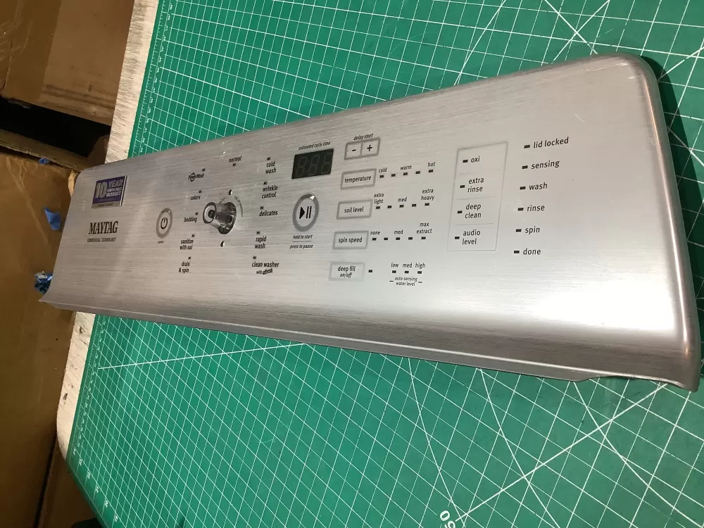 Whirlpool W10894756 Dryer Control Board Console Panel