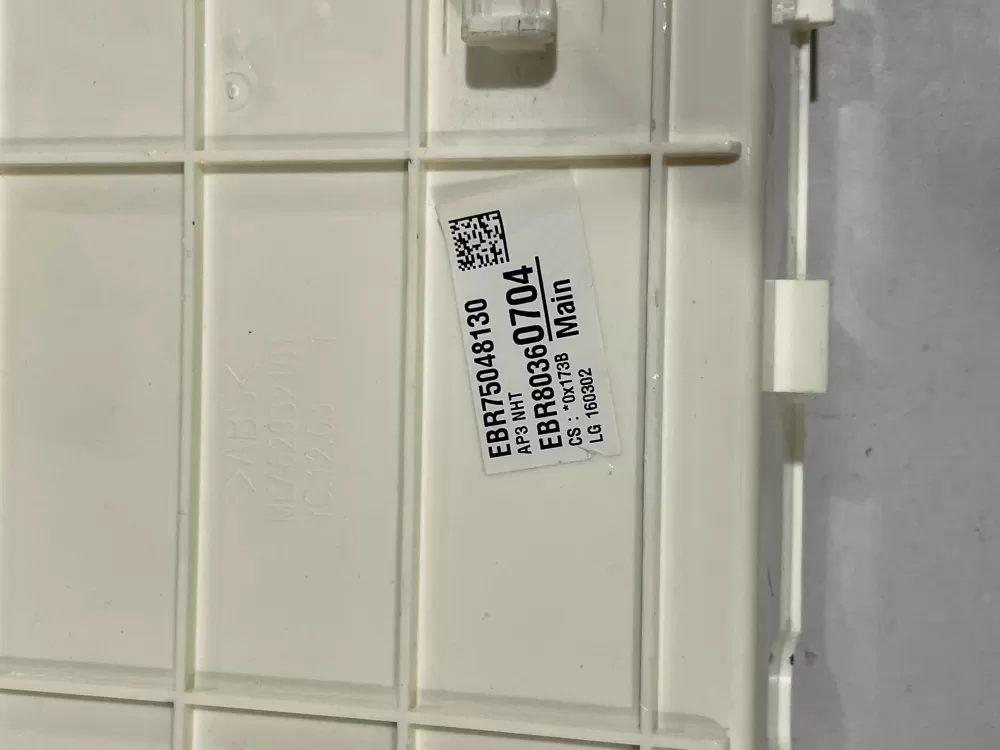 LG EBR80360704 Washer Control Board AZ163990 | Wmv765