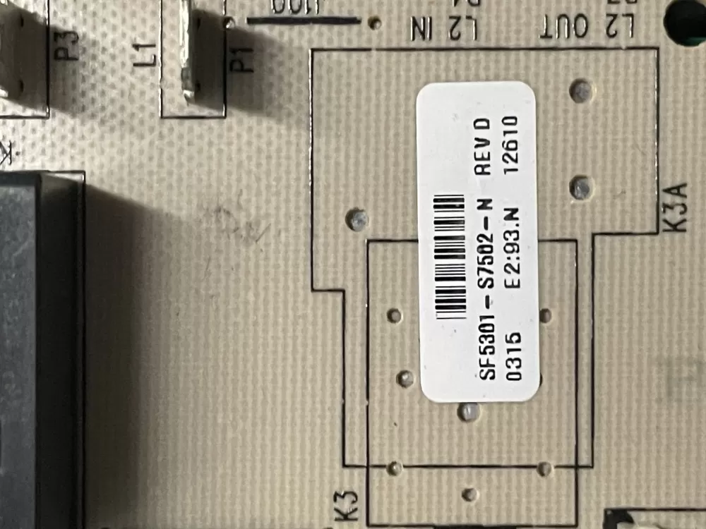 Frigidaire Kenmore AP3672811 1863345 Range Control Board AZ19222 | WM1031