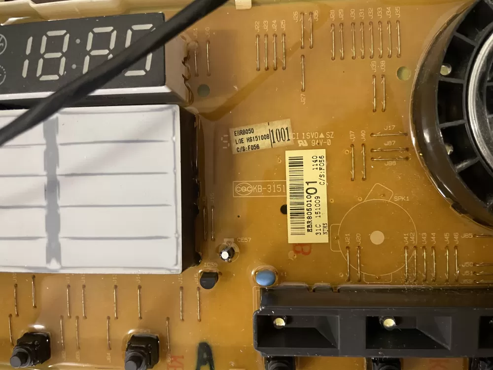 LG EBR80501001 EAX64809403 Washer Control Board AZ56976 | KMV507