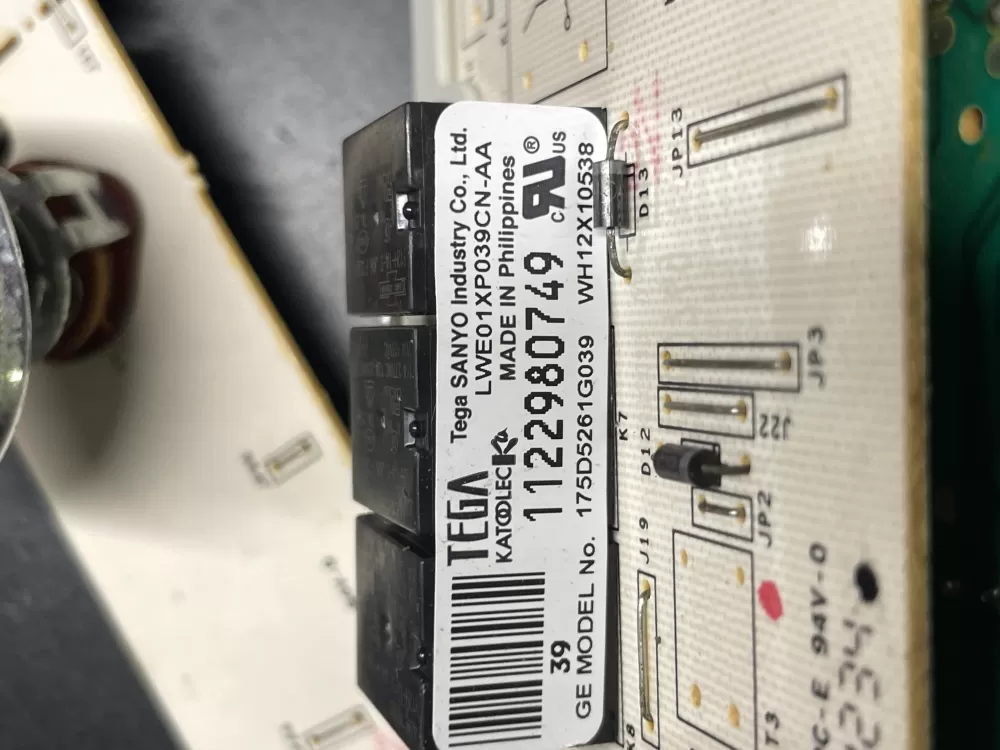 GE WH12X10614 175D5261G039 EBX1129P004 Washer Control Board AZ35901 | Wm443