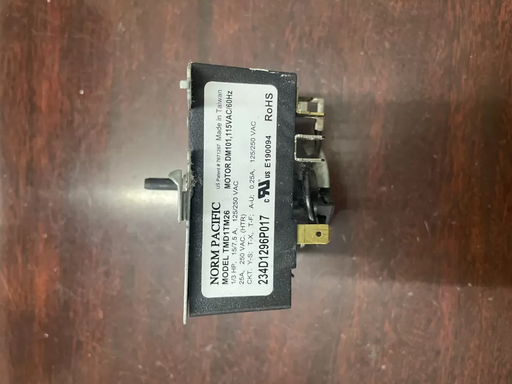 Kenmore  General Electric WE4M521 WE04X22654 PS11721520 234D1296P017 Dryer Timer