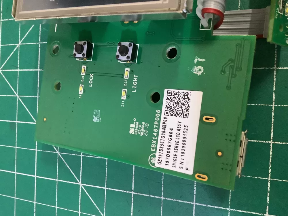 GE GE197D8567G004 Refrigerator Dispenser Board