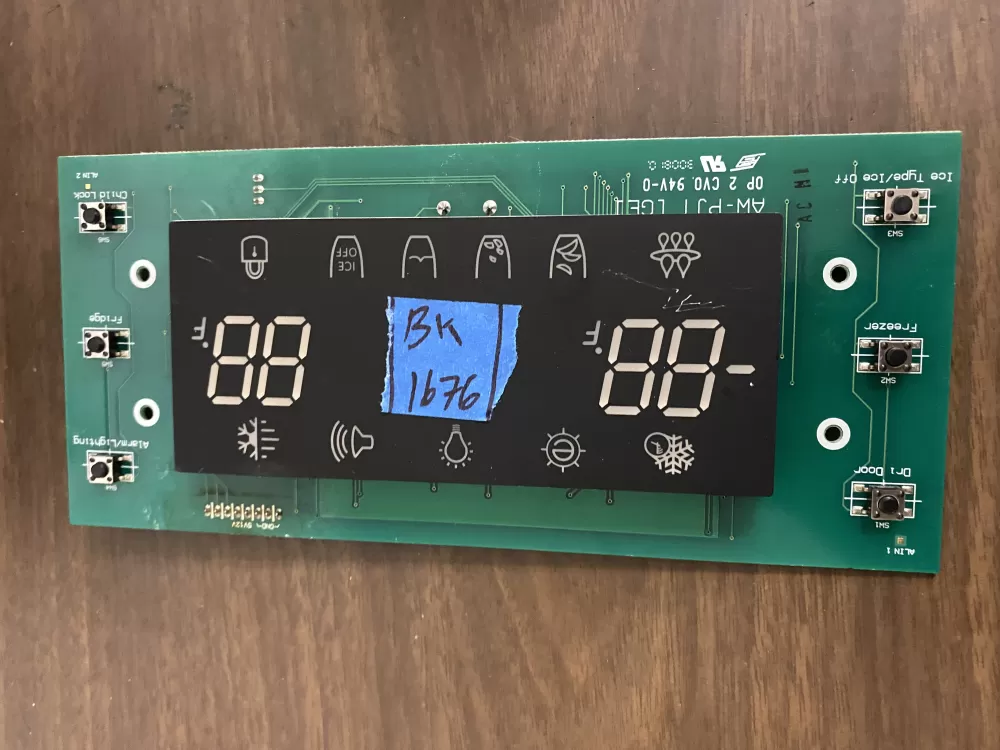 Samsung DA41-00475G Refrigerator Dispenser Control Board AZ31893 | BK1676