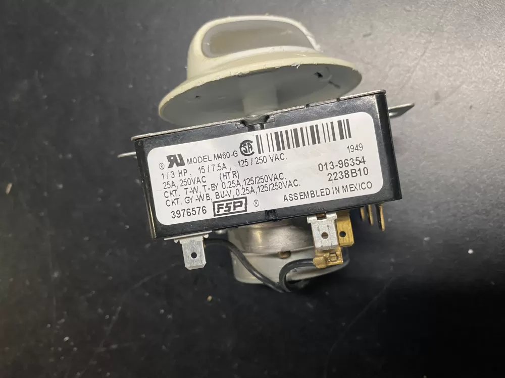 Kenmore 3976576A 3976576 AP6009025 WP3976576 Dryer Timer AZ10944 | BK624