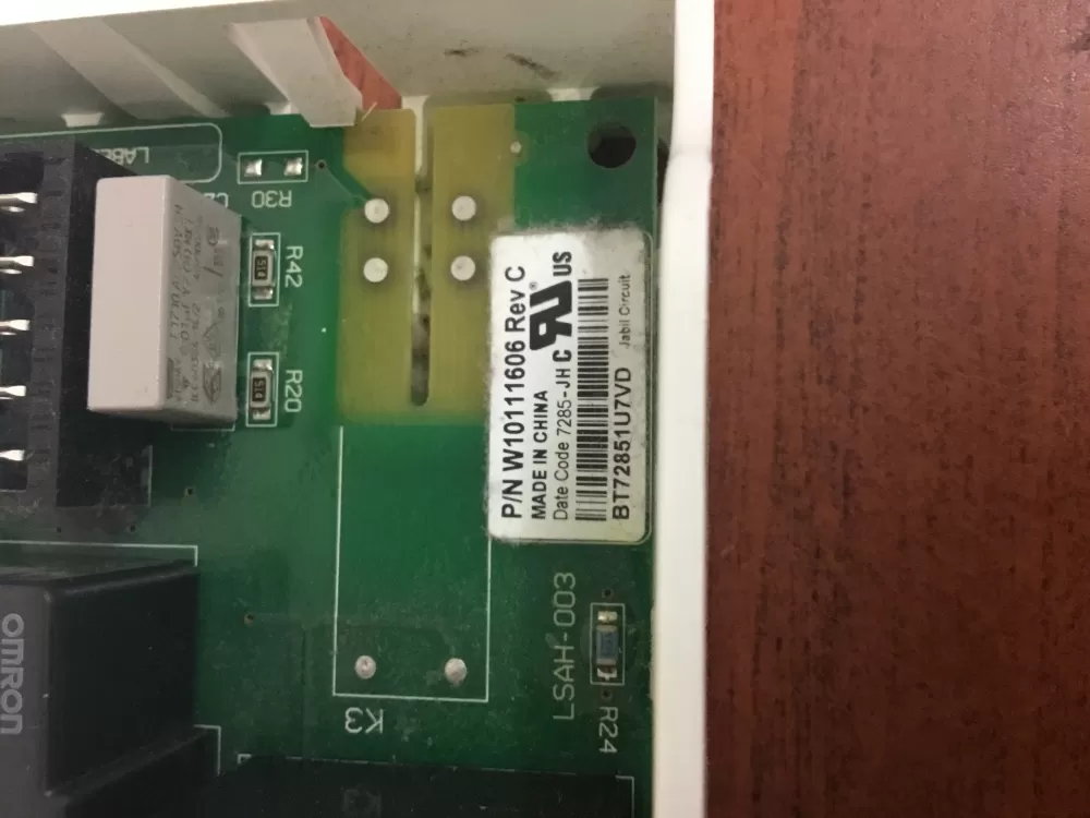 Whirlpool Maytag Kenmore W10111606 6105034 Dryer Control Board AZ29362 | NR247