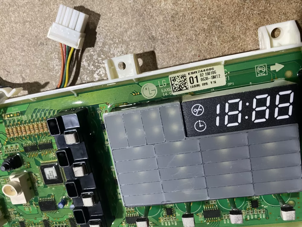 LG EBR74488601 Washer Control Board AZ69613 | BKV604