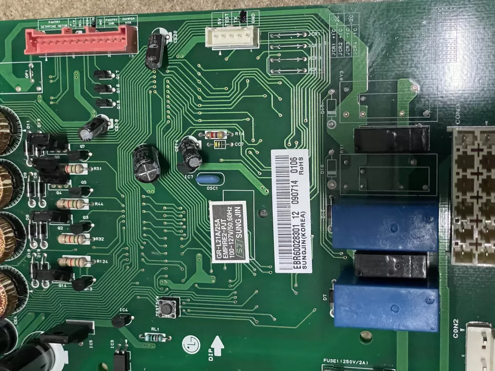 LG Kenmore EBR60028301 Refrigerator Control Board AZ25773 | KM100