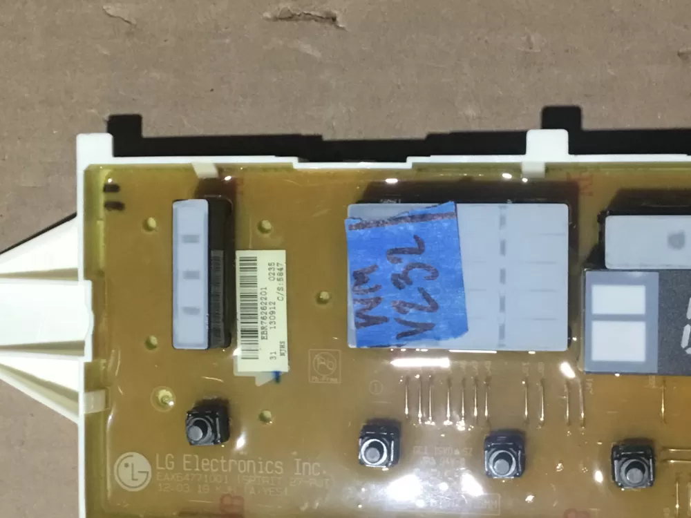 LG EBR76262201 EBR75446006 PS7793226 Washer Control Board