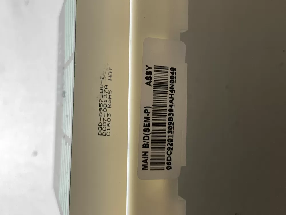 Samsung DC92 01309B Dryer Control Board AZ198000 | Wm2756