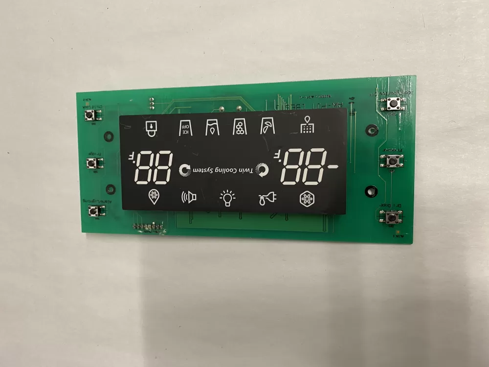 Samsung DA41-00463E Refrigerator Dispenser Display Control Pn: AZ212866 | BK1601