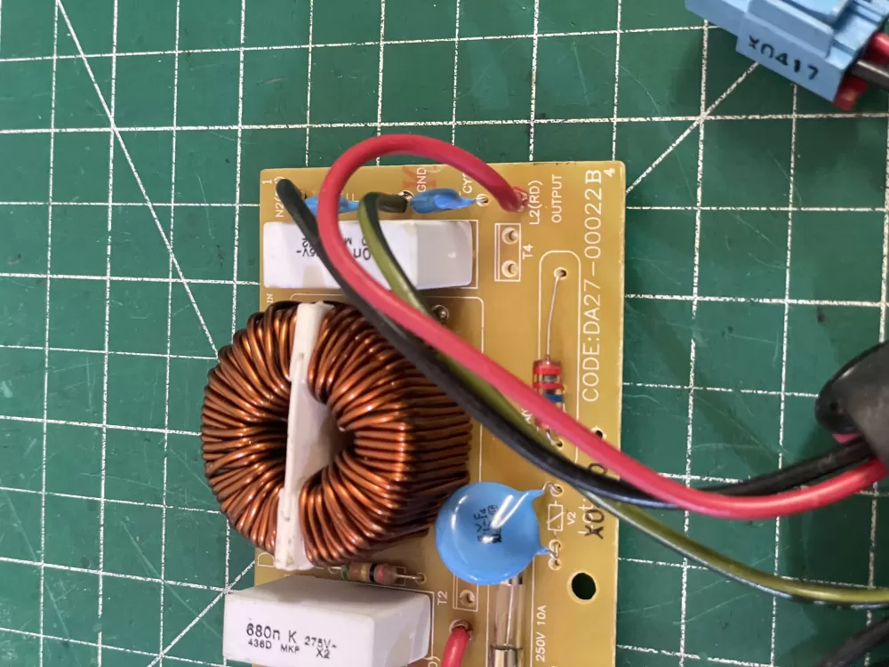 Samsung 00043D 00022B Refrigerator Control Board Noise Filter AZ187202 | KM2714