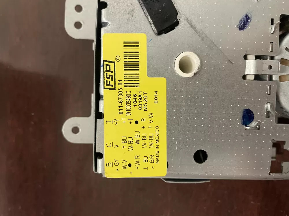 Whirlpool Amana W10039490 W10199588 Dishwasher Magic Chef Timer AZ46738 | KM1283