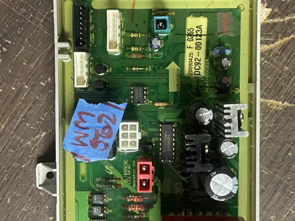 Samsung DC92-00123A DC92-00339A Dryer Control Board AZ47621 | Wm562